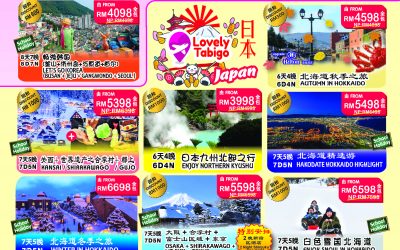 Lovely Tourism Package 2019 – Korea, Japan, South Africa